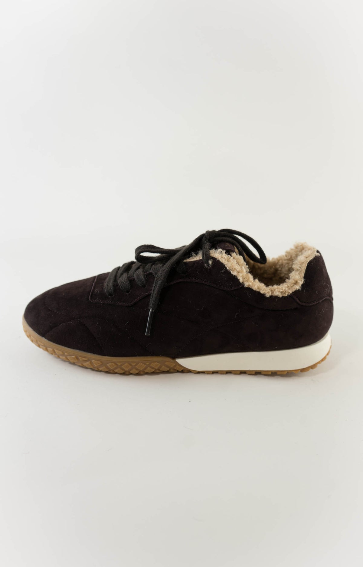 Stokton Dark Brown Suede Sneakers