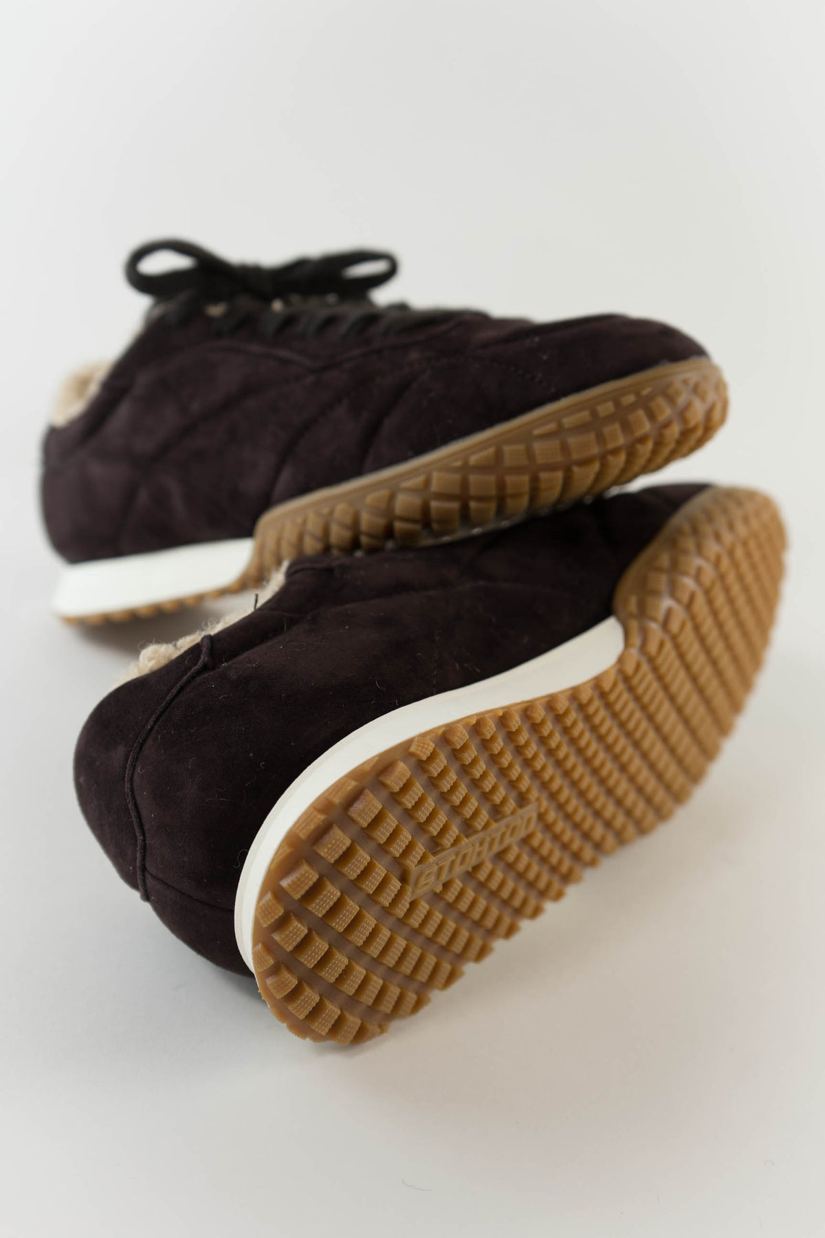 Stokton Dark Brown Suede Sneakers