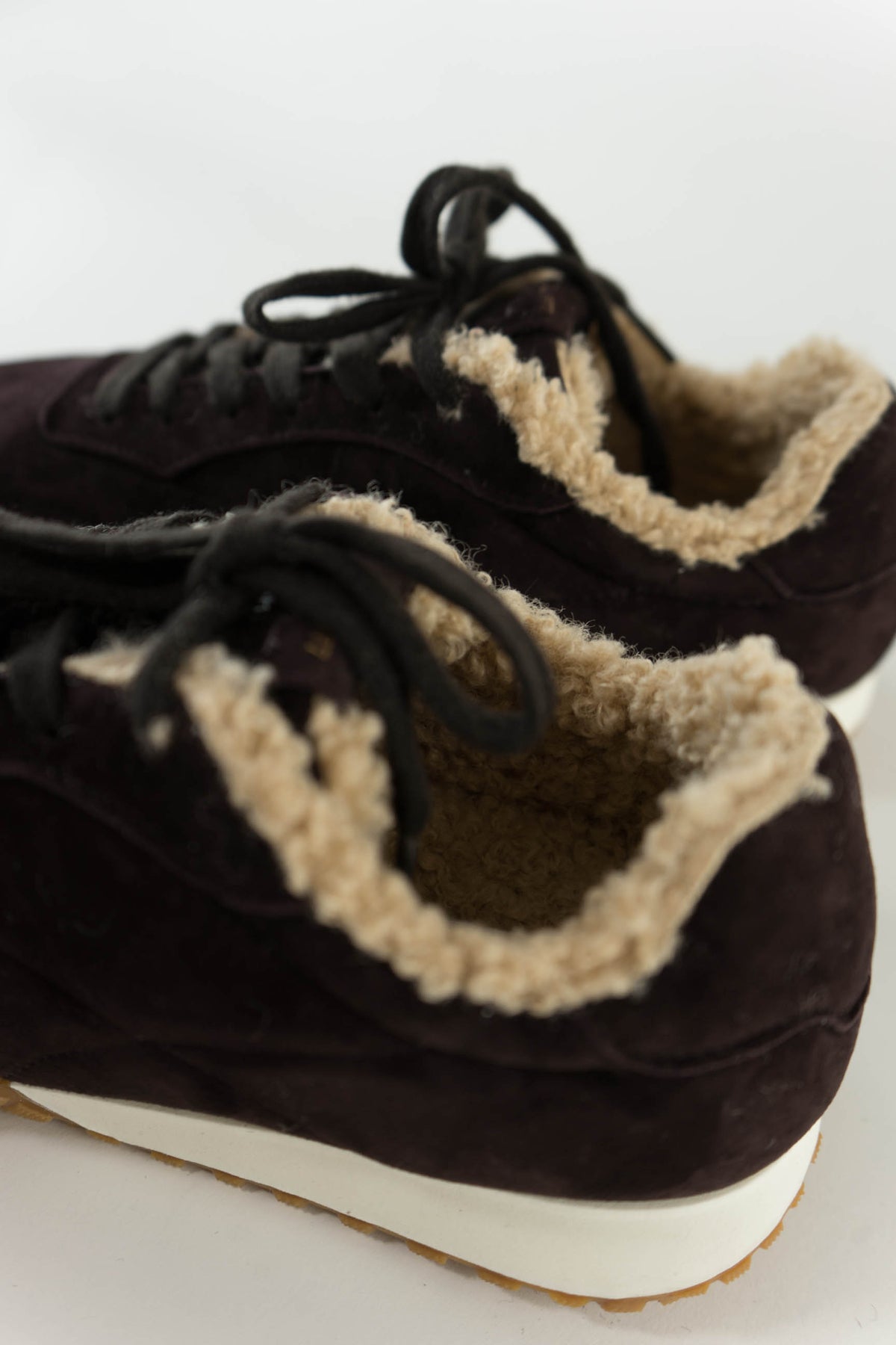 Stokton Dark Brown Suede Sneakers