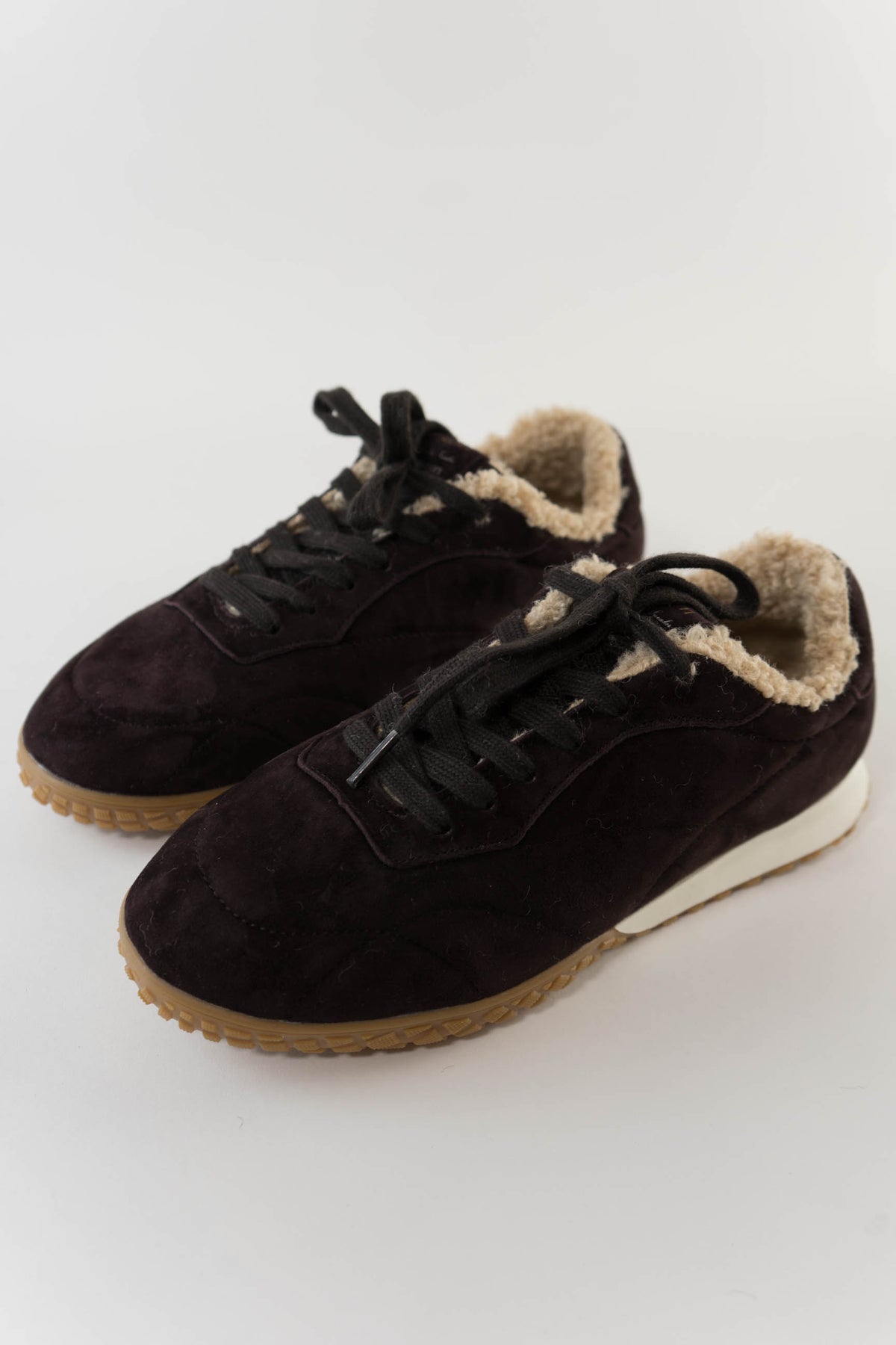 Stokton Dark Brown Suede Sneakers