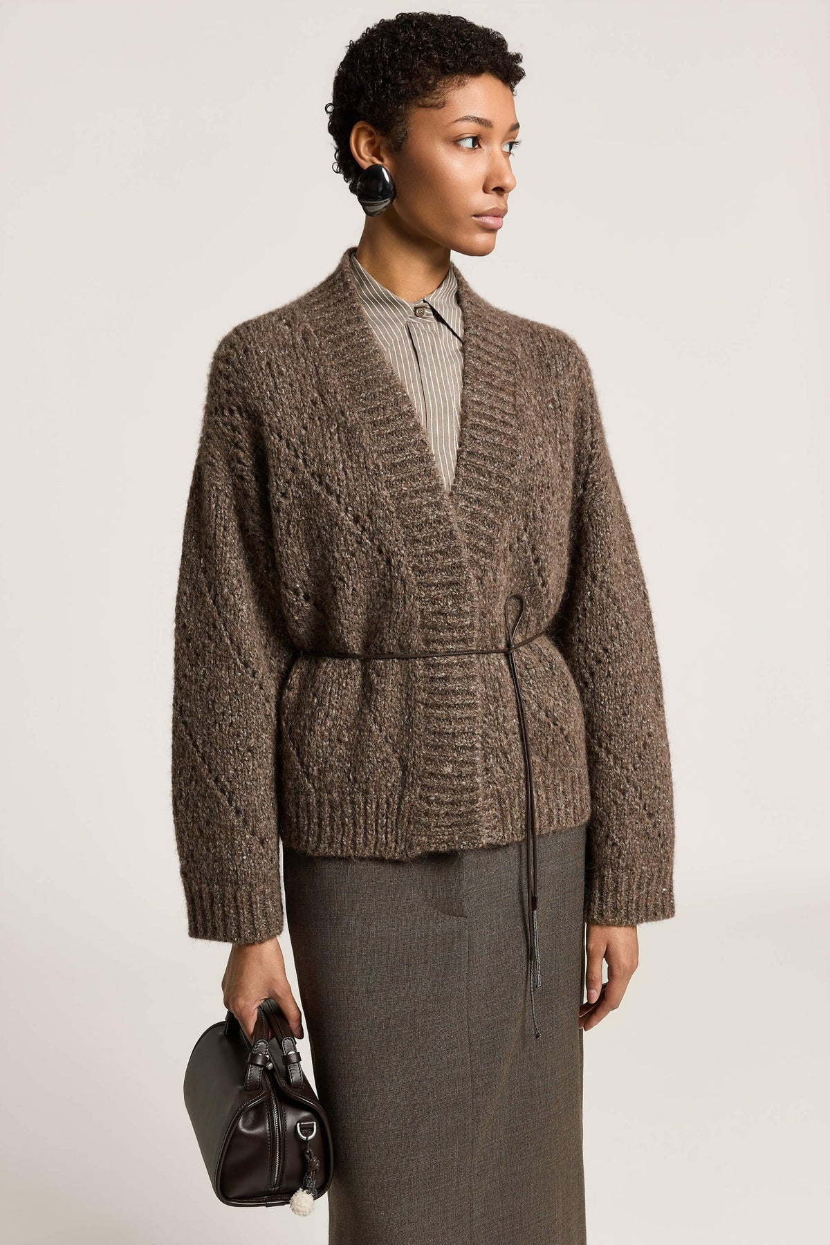 Peserico Leaf Collar Shirt