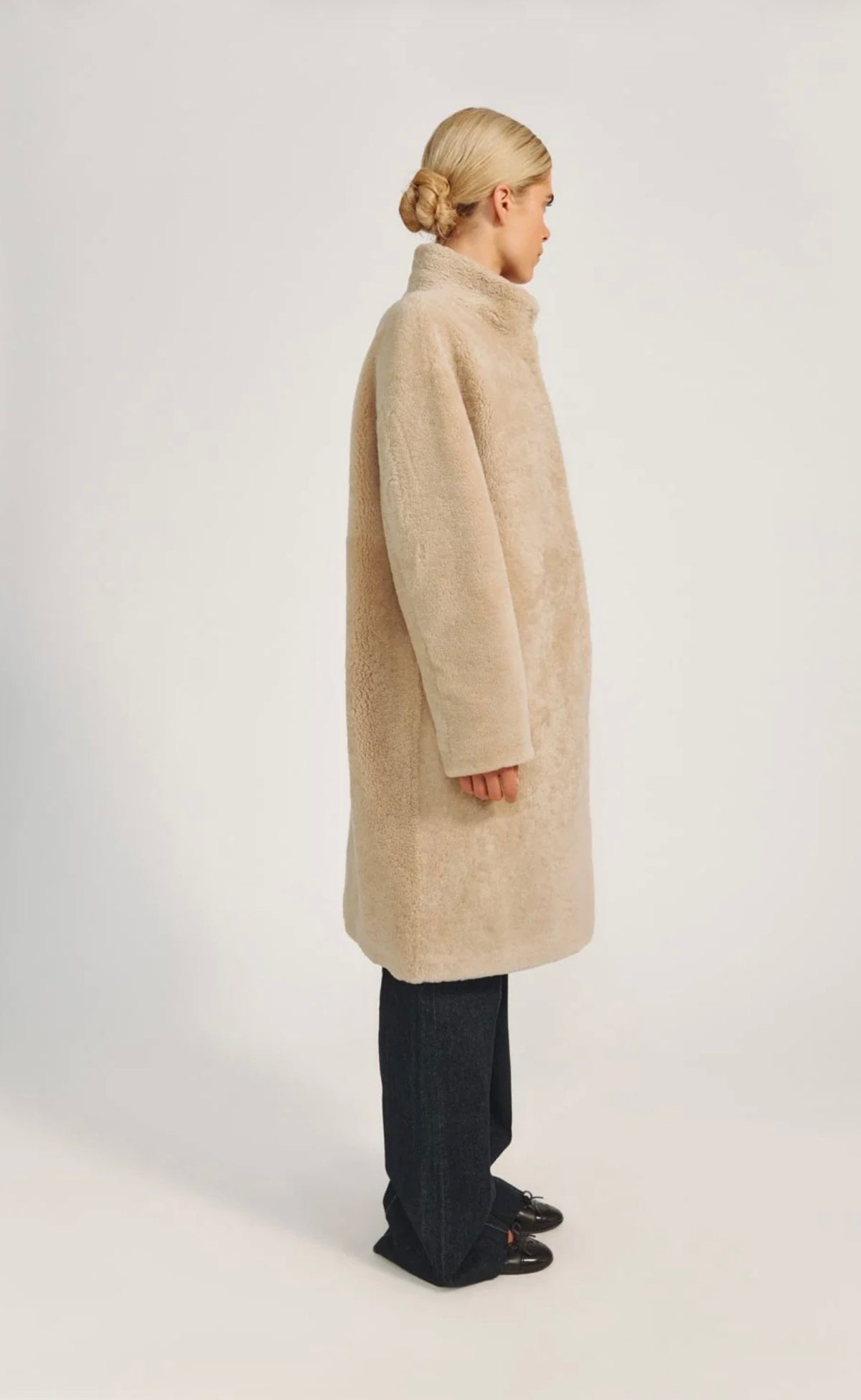 O’tay Jaclyn Shearling Coat
