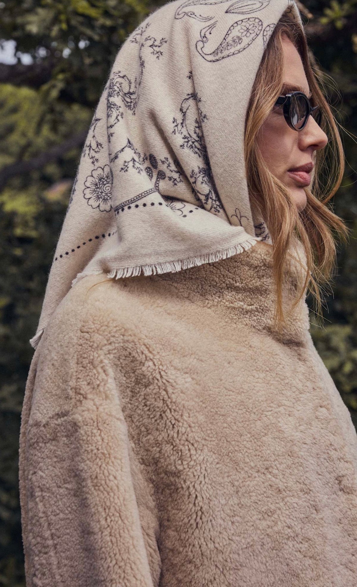 O’tay Jaclyn Shearling Coat
