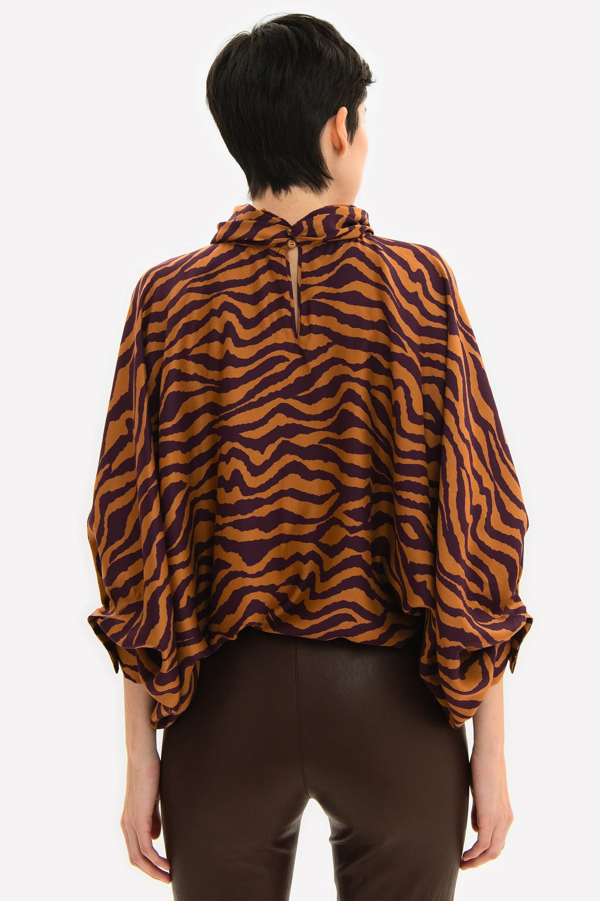 Kristina Ti Calista Zebra Blouse