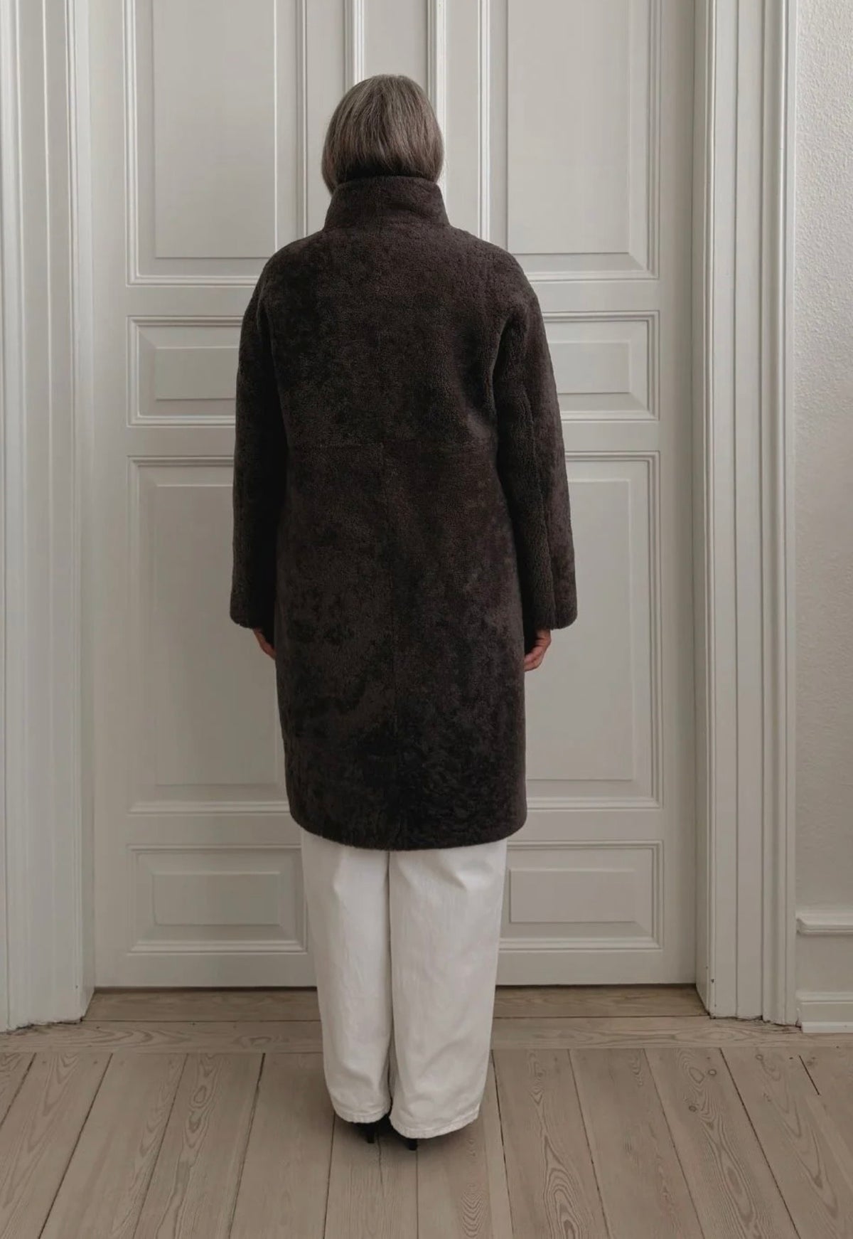O’tay Jaclyn Shearling Coat