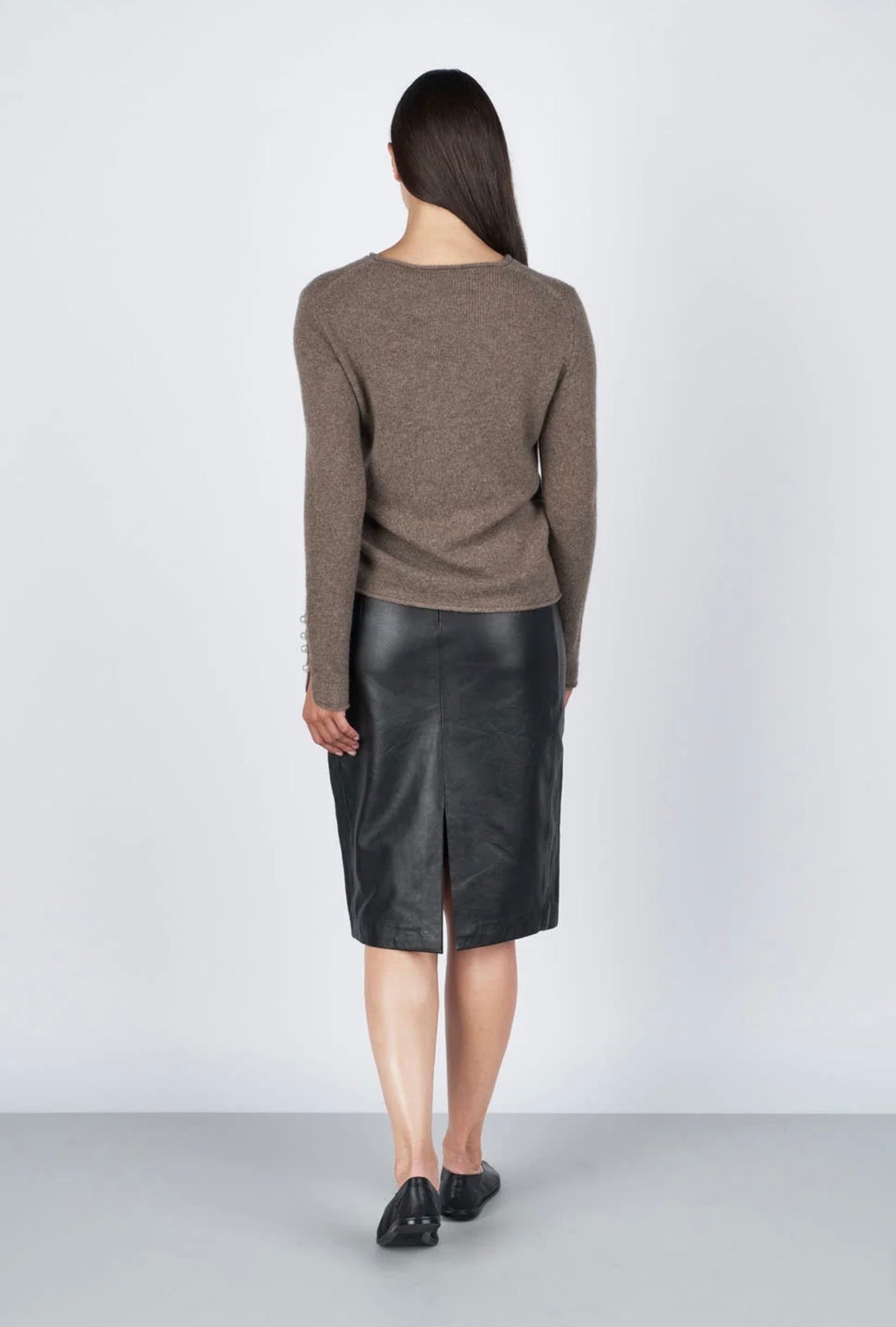 O'tay Abbelone Sweater in Brownstone