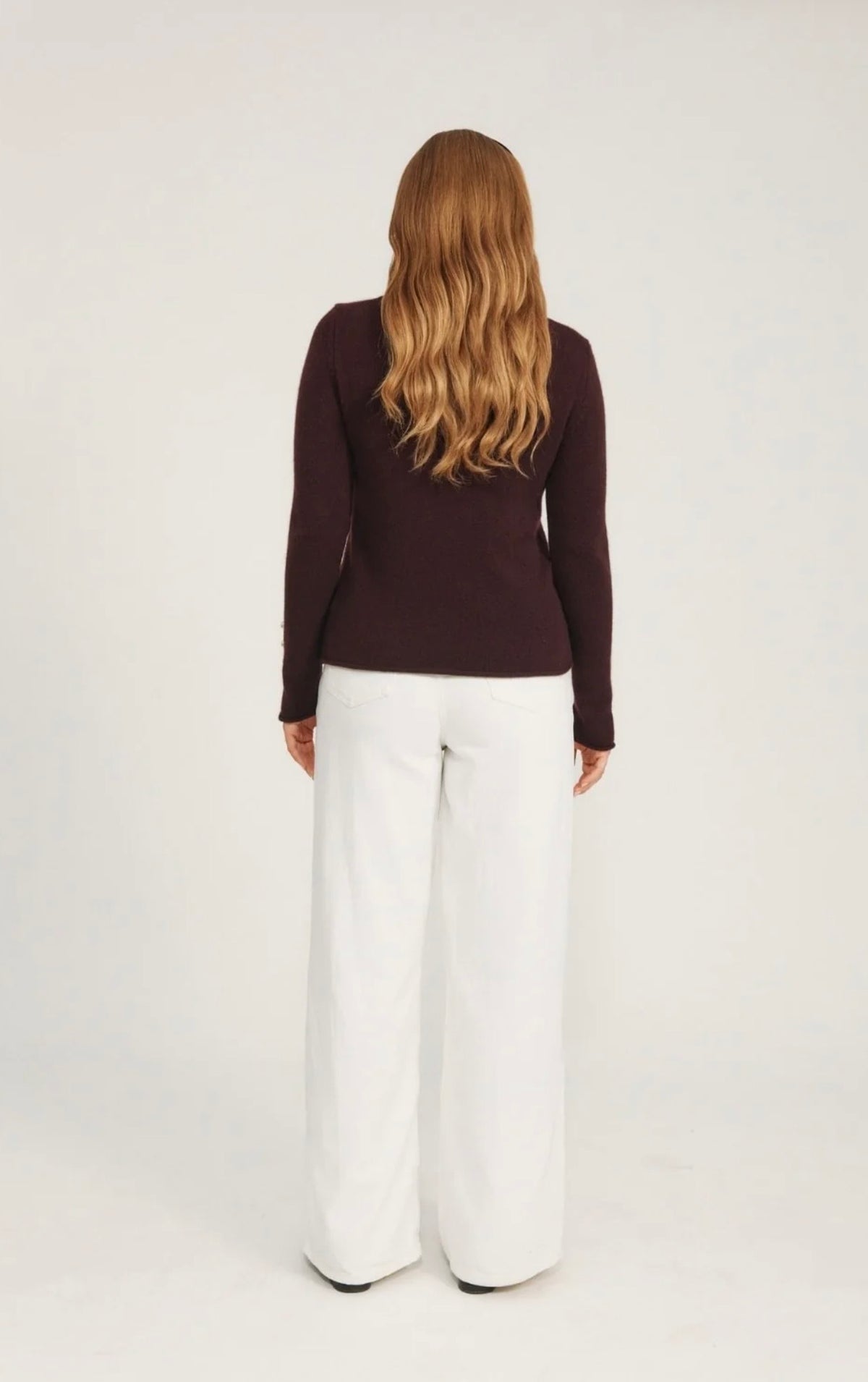 O'tay Abbelone Sweater in Plum