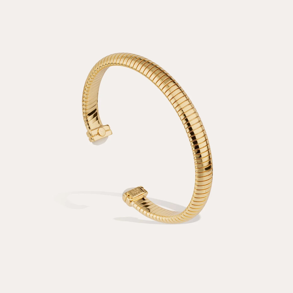 Gas Bijoux Antigone Bangle Bracelet in White Mother of Pearl