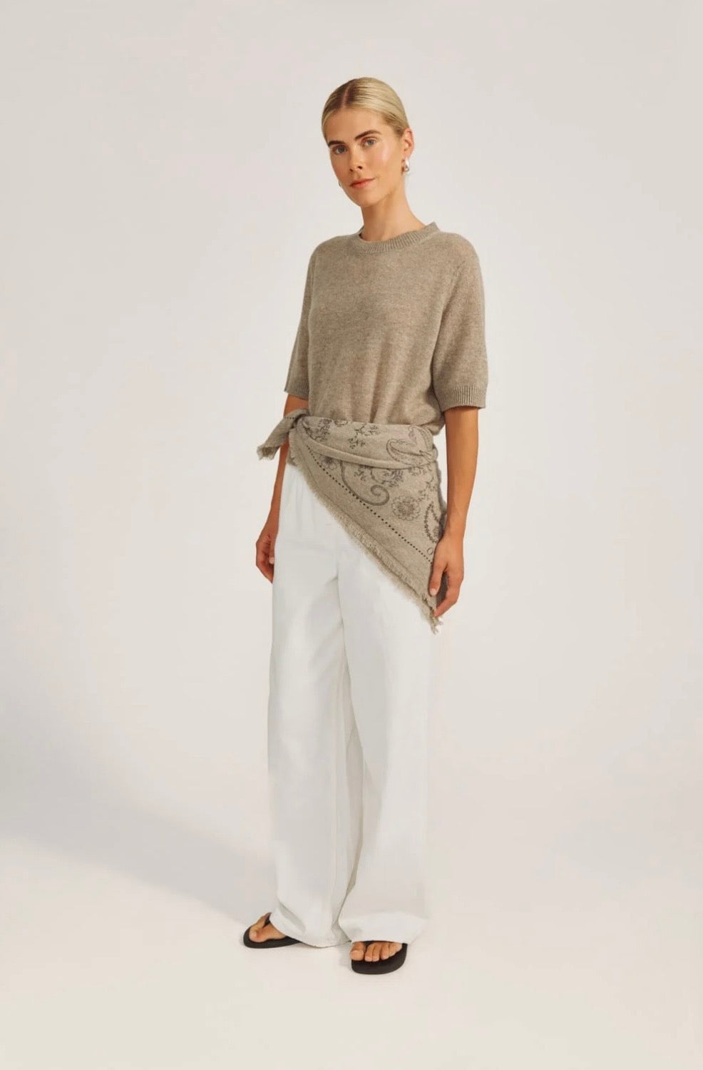 O'tay Audrey Scarf in Mink