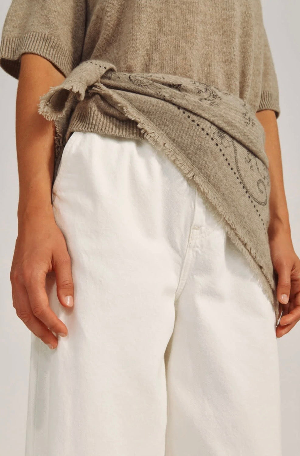 O'tay Audrey Scarf in Mink