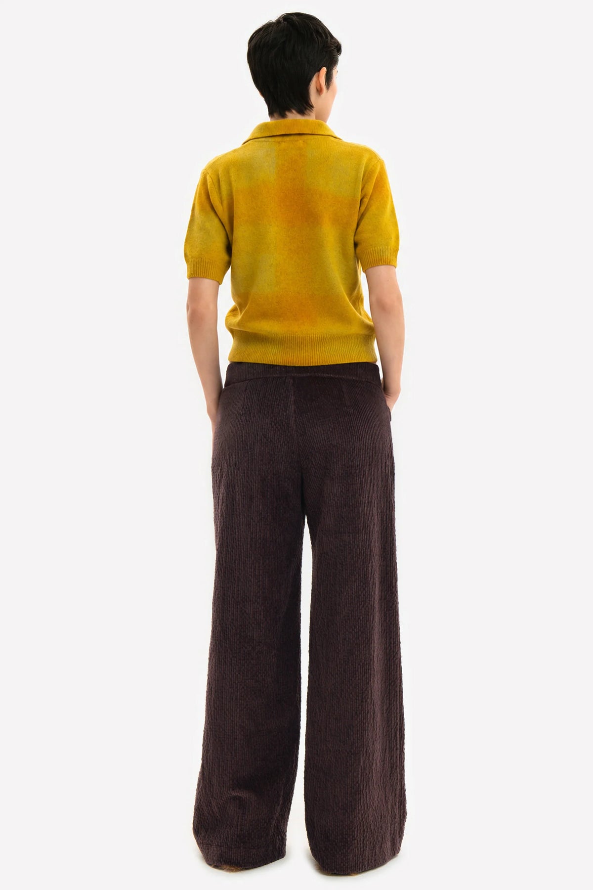 Kristina Ti. Corduroy Palazzo Trousers