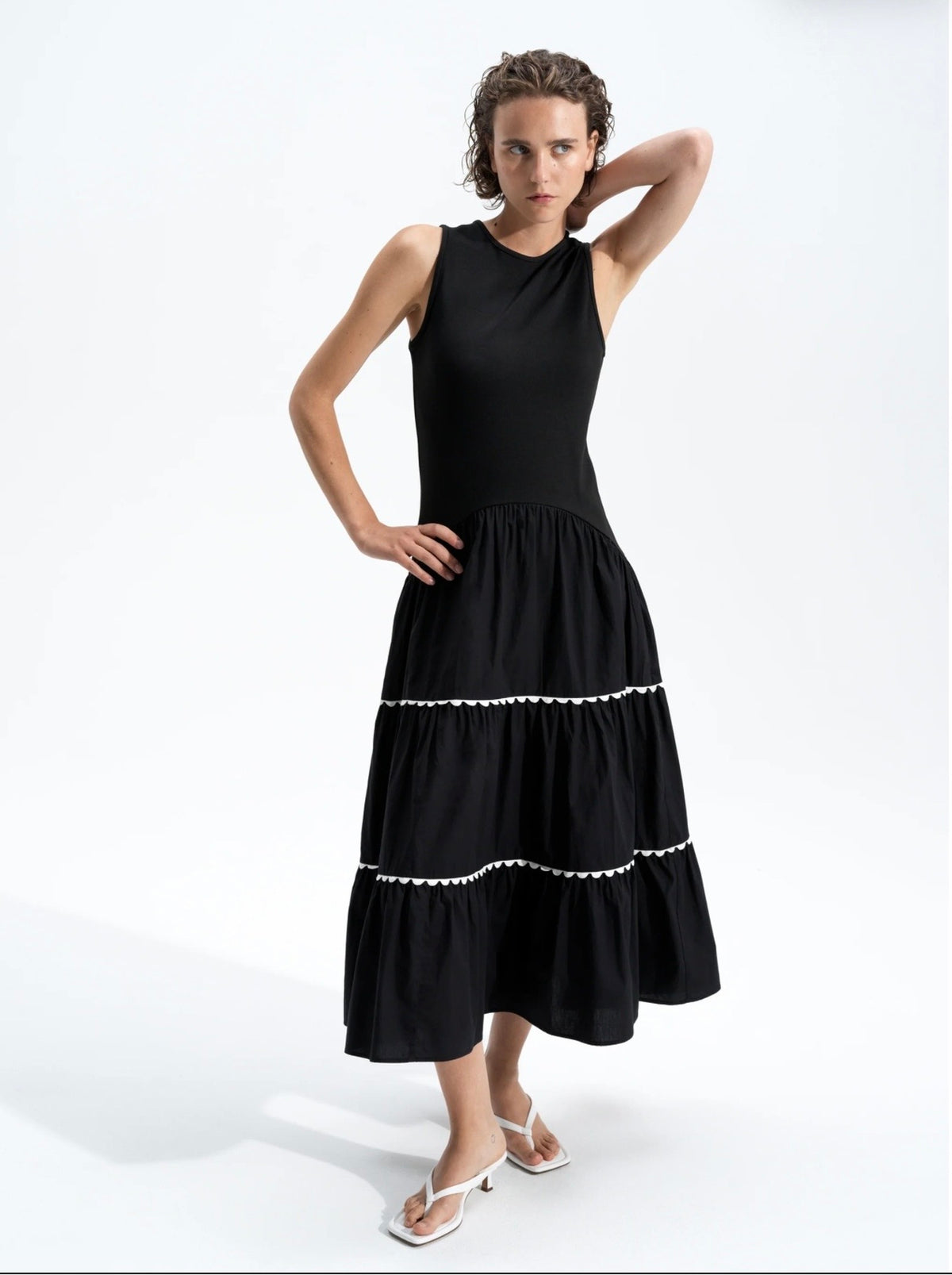 French Connection Kaylie Midi Dress