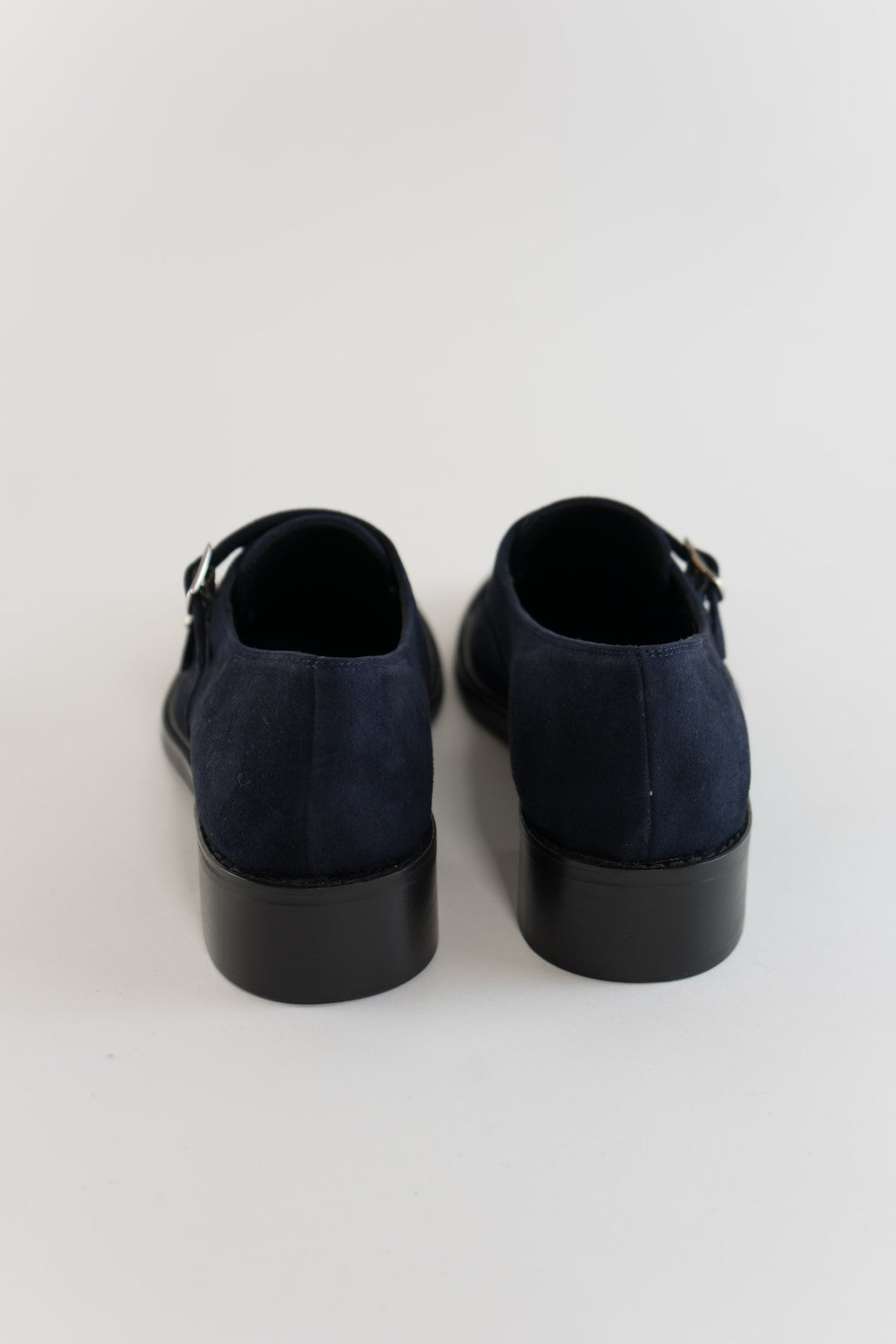 Alberto Zago Blue Buckle Loafer
