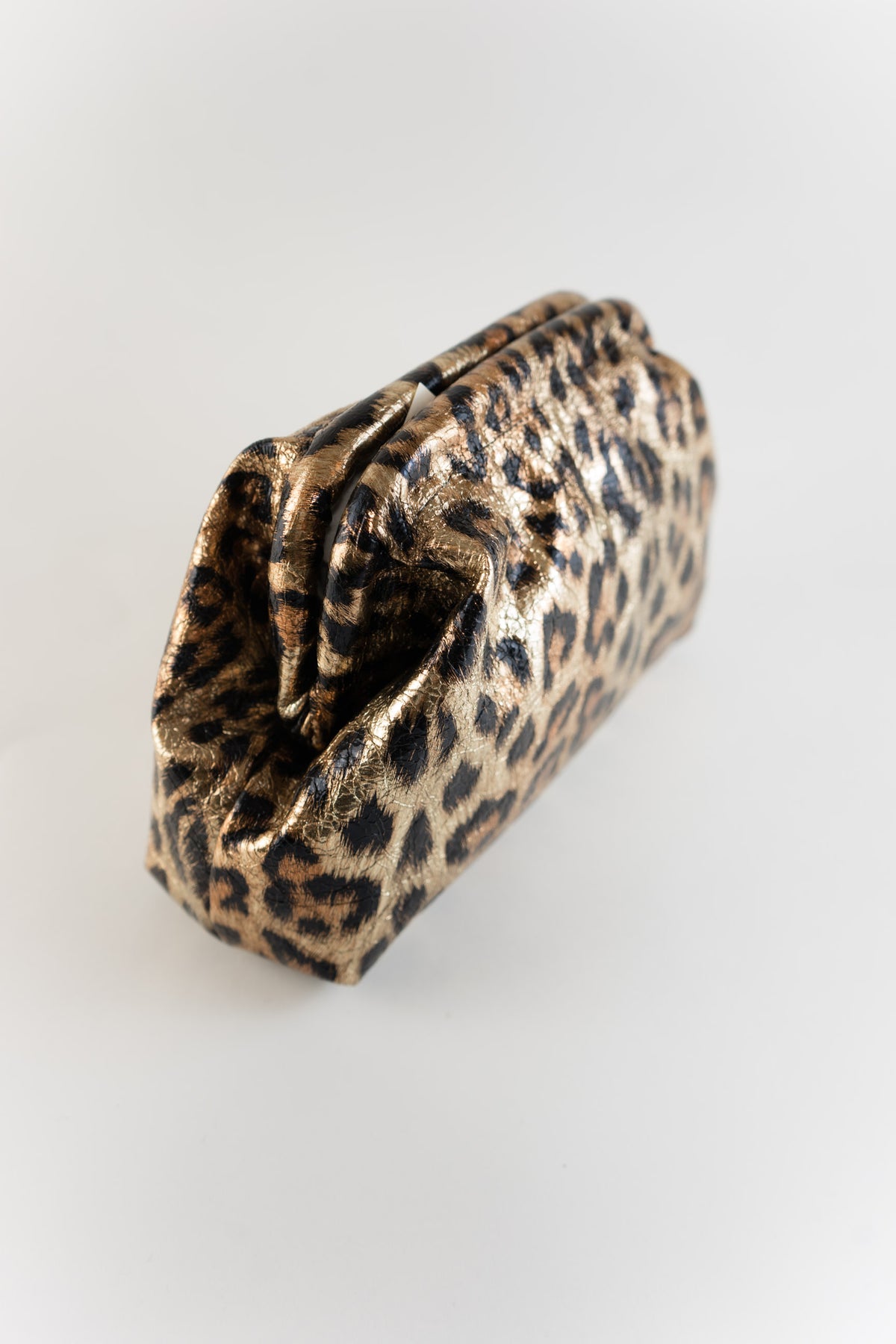 Caterina Bertini Evening Clutch Animalprint