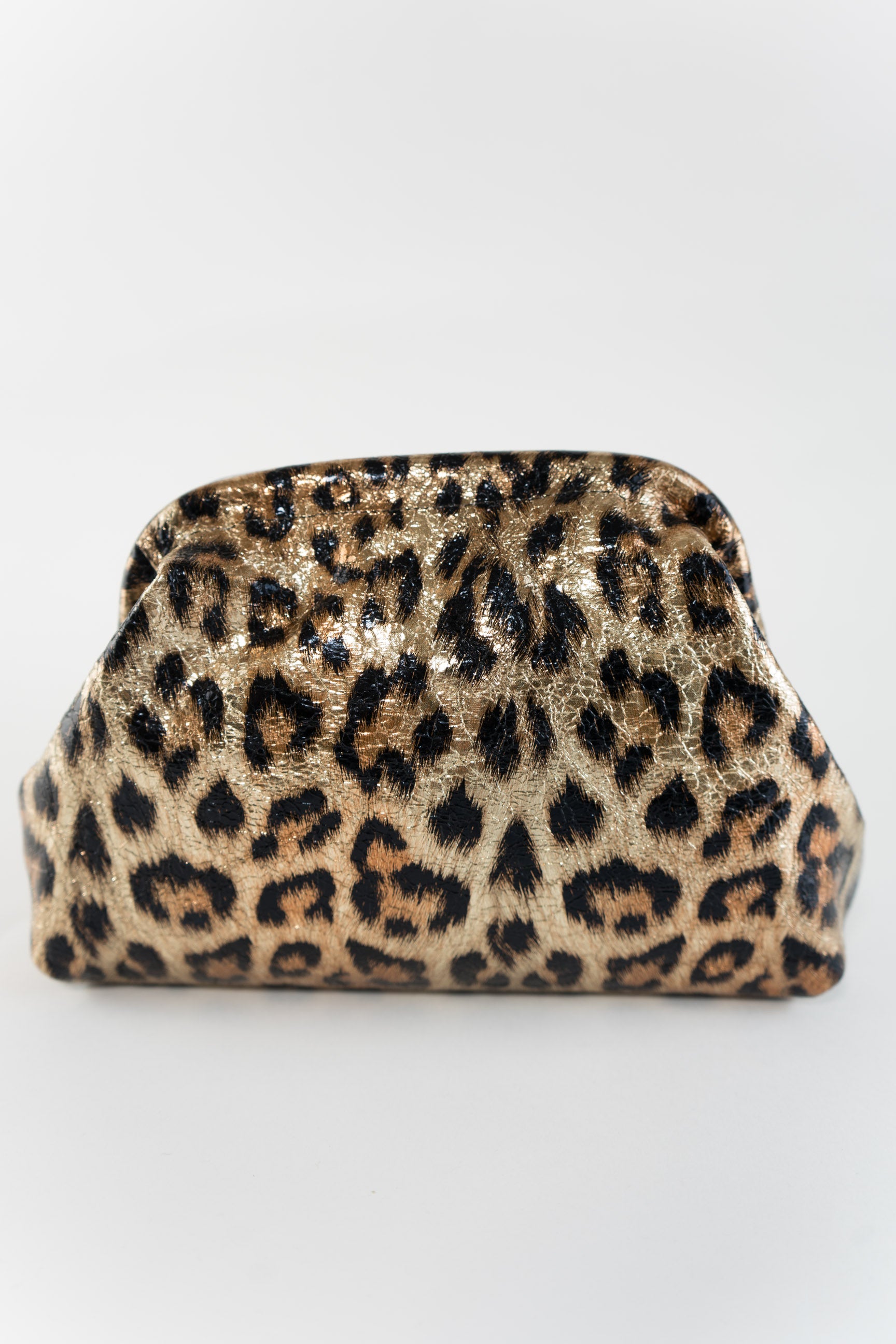 Caterina Bertini Evening Clutch Animalprint