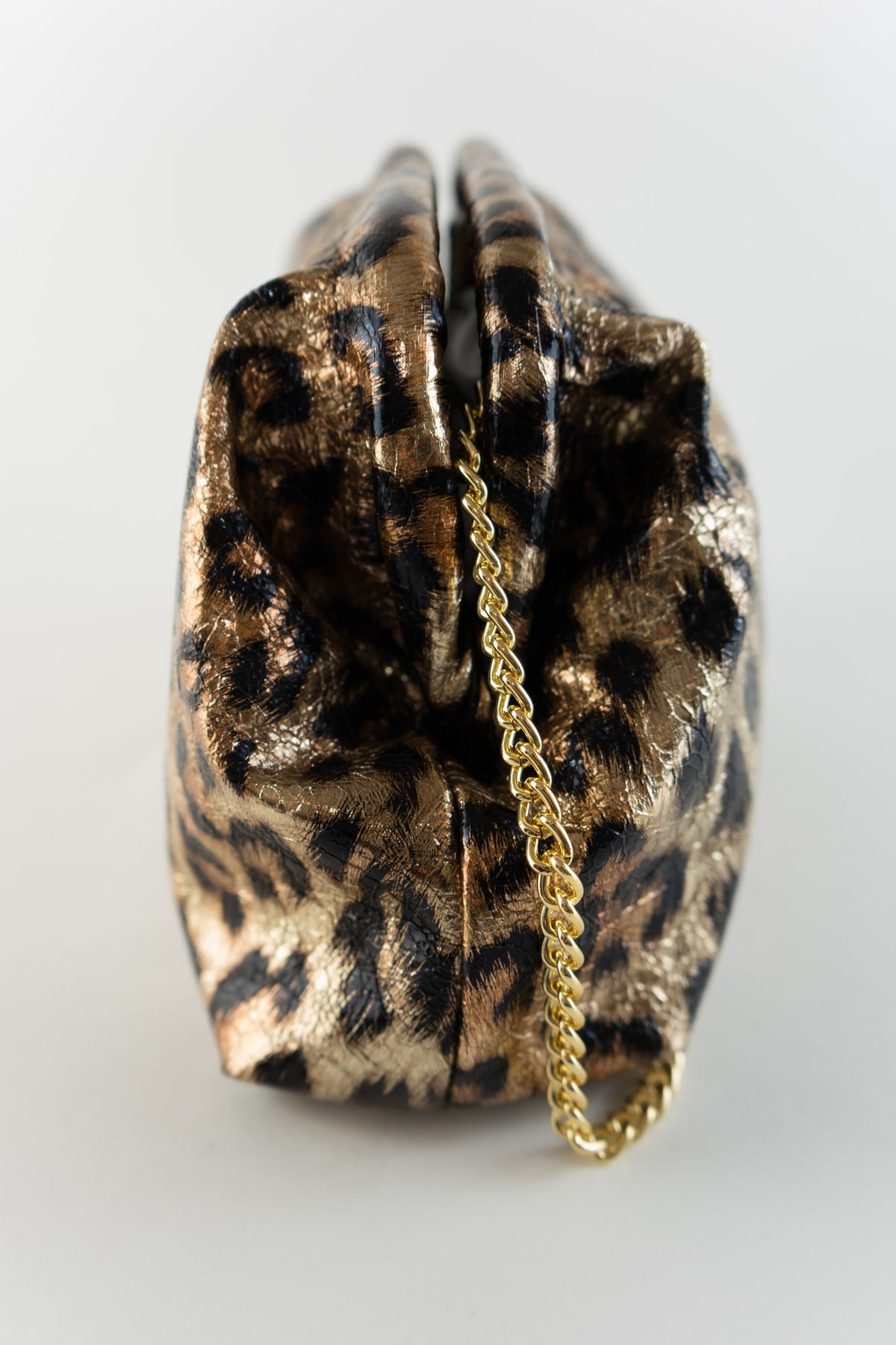 Caterina Bertini Evening Clutch Animalprint