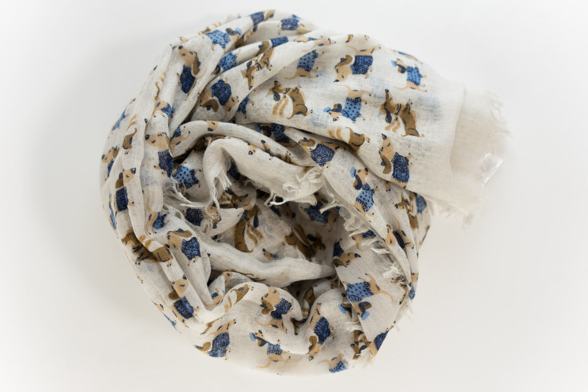 Hemisphere Max Scarf  in Wool