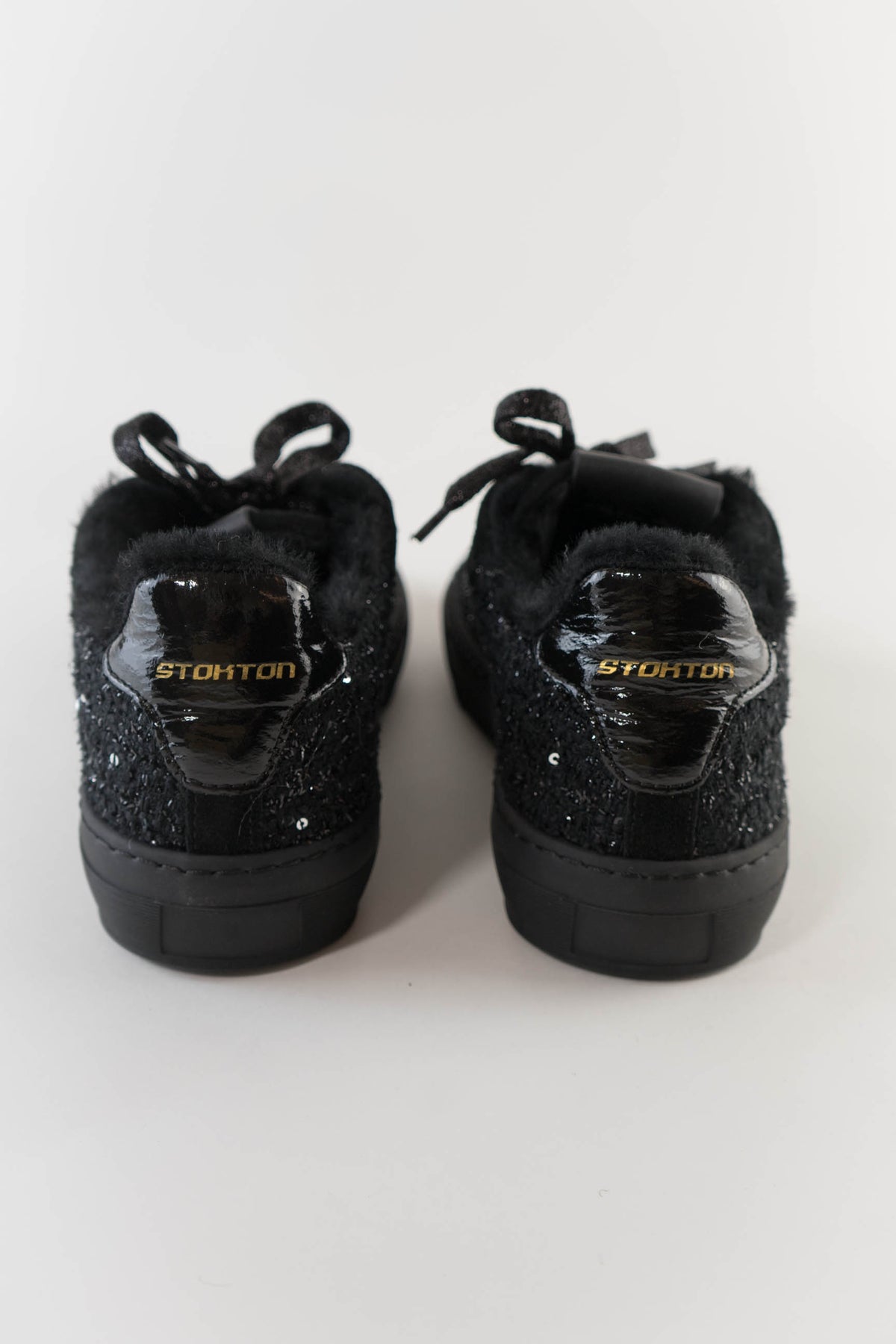 Stokton Black Suede Sneakers