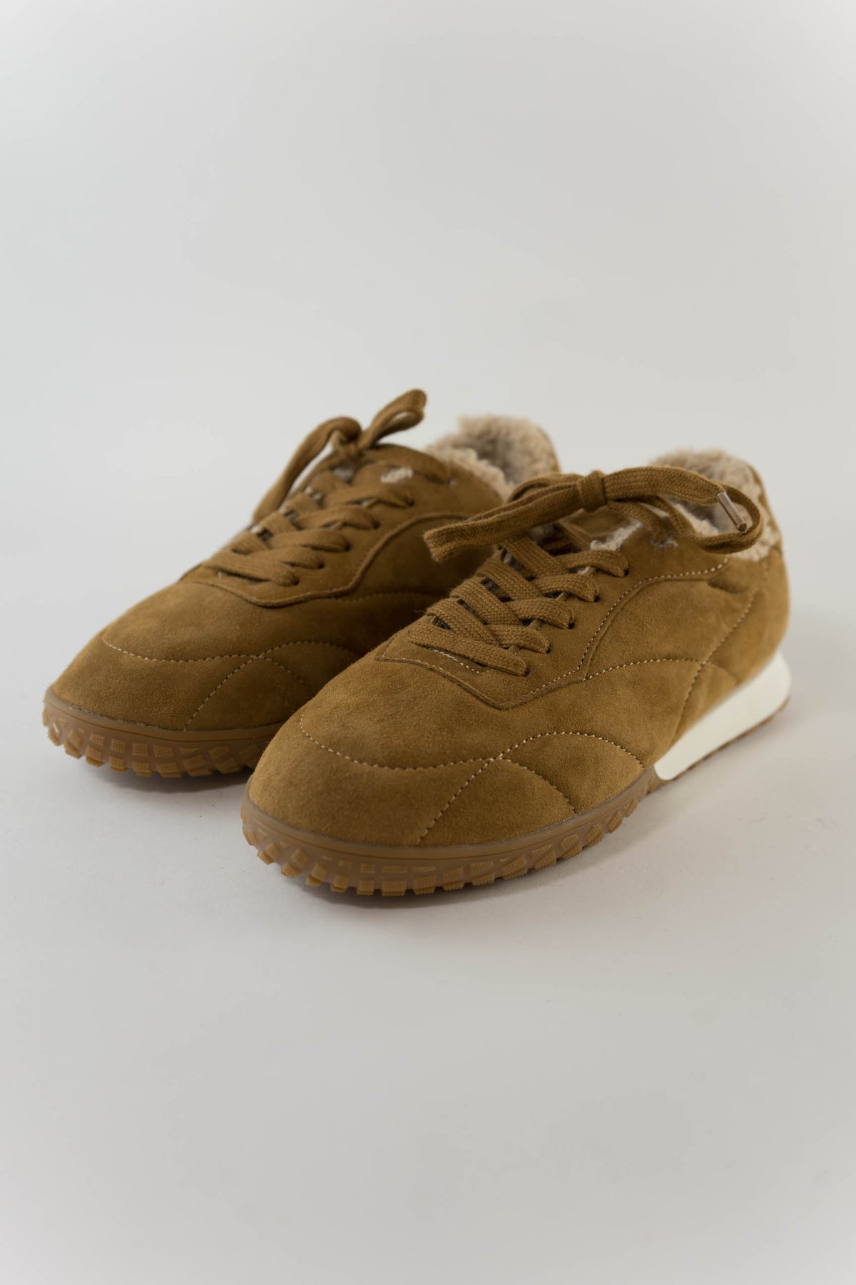 Stokton Mocha Suede Sneakers