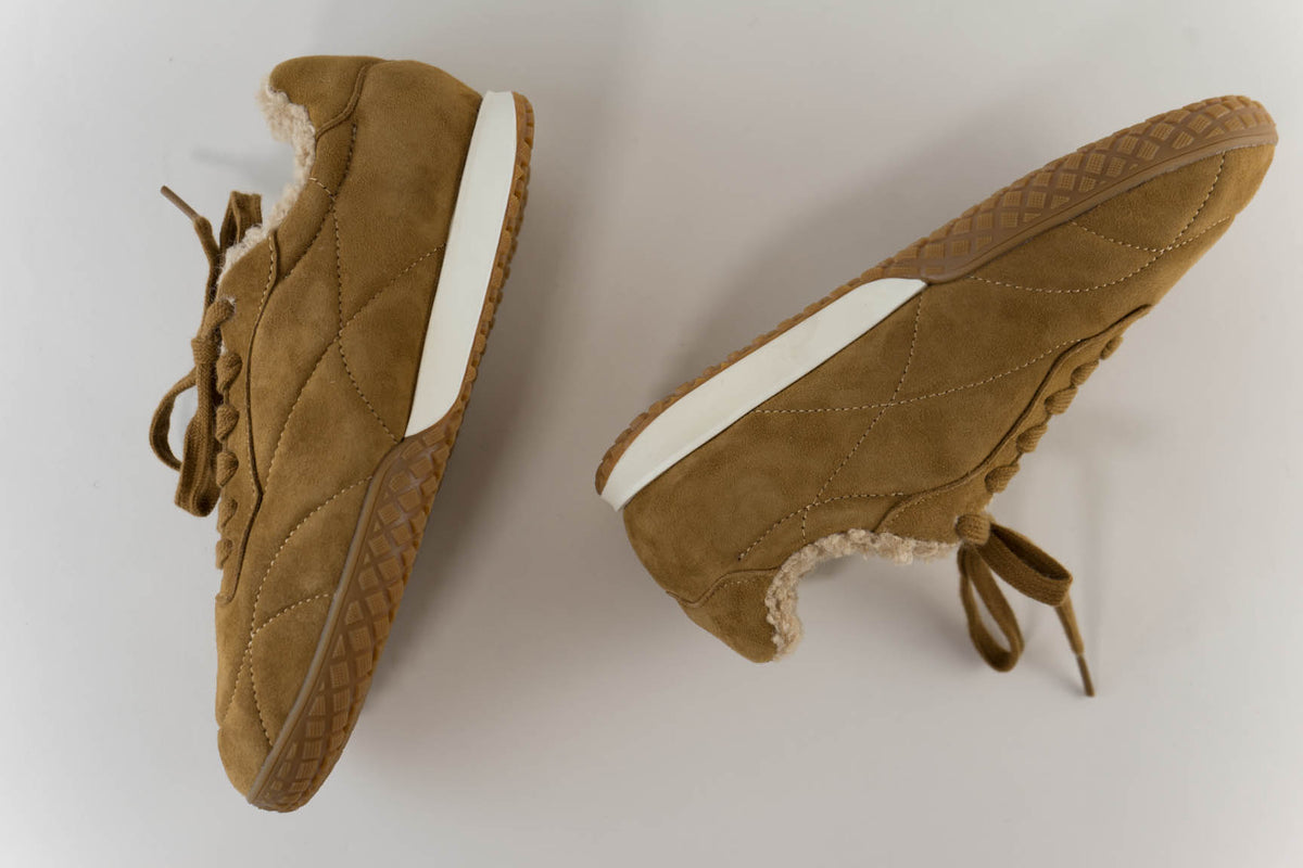 Stokton Mocha Suede Sneakers