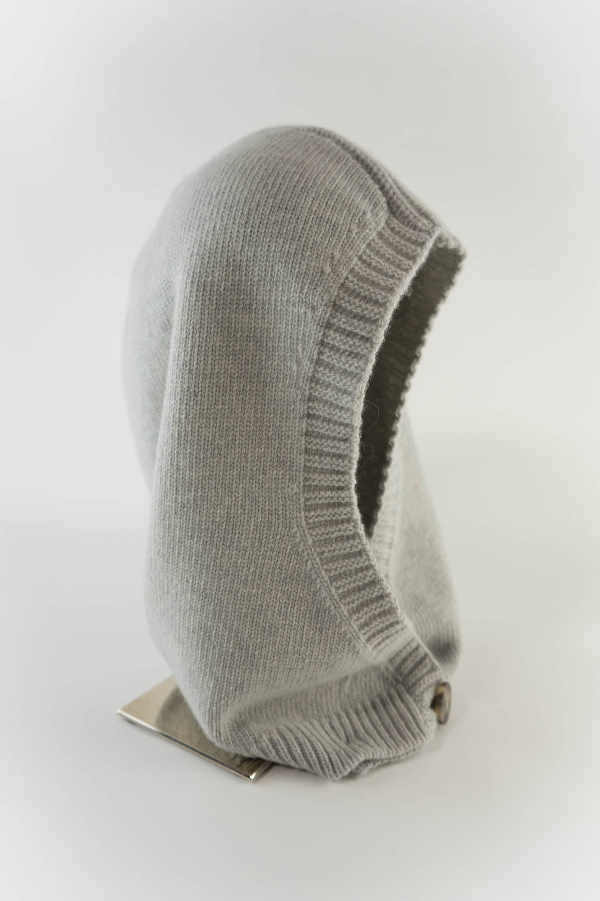 Calimar Grey Merino Wool and Cashmere Balaclava