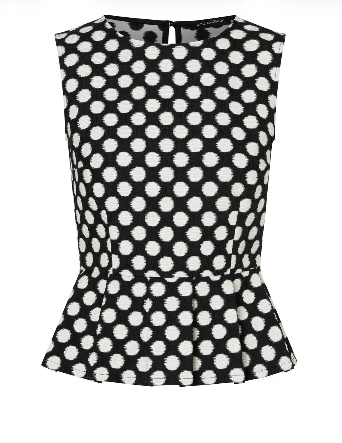 Ana Alcazar Peplum Top Enlaya