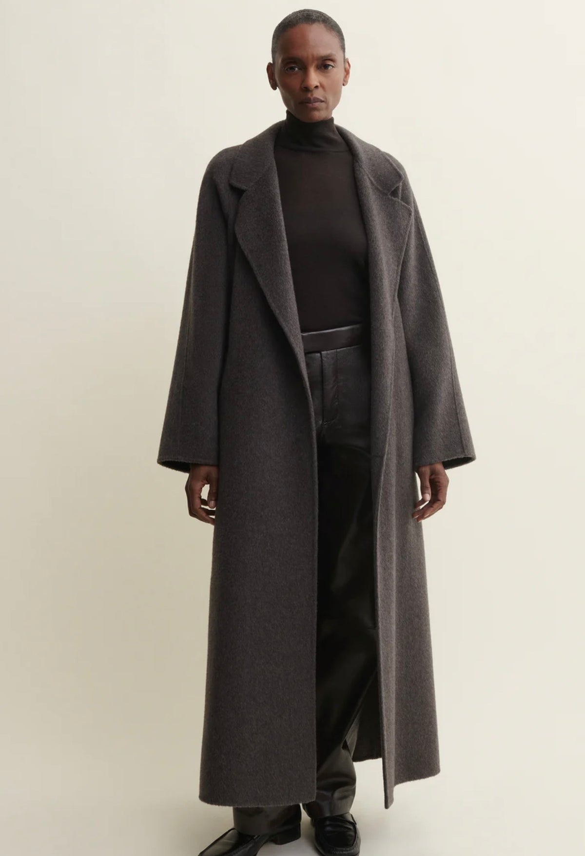 Arma Nouk Hairy Long Wool Coat