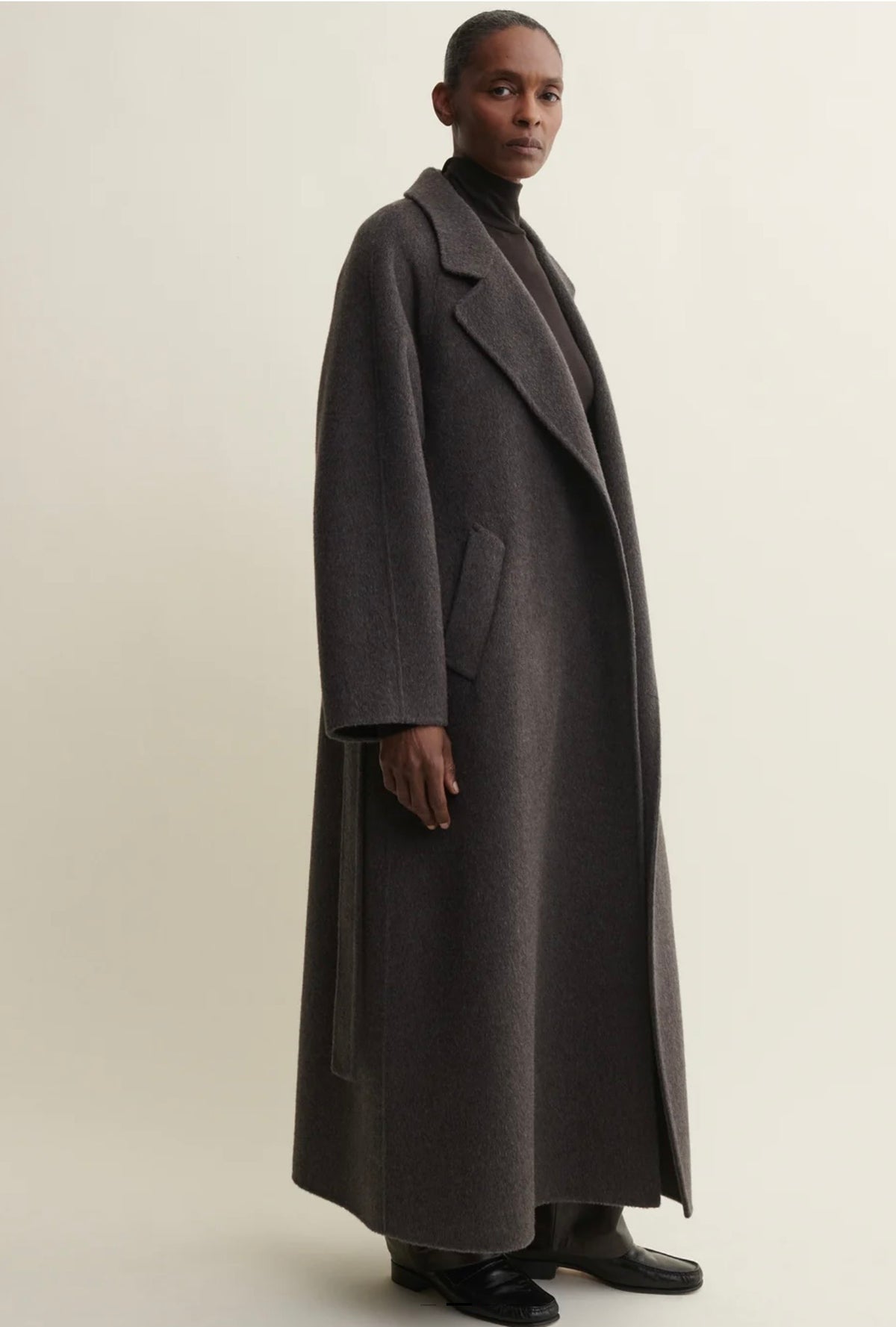 Arma Nouk Hairy Long Wool Coat