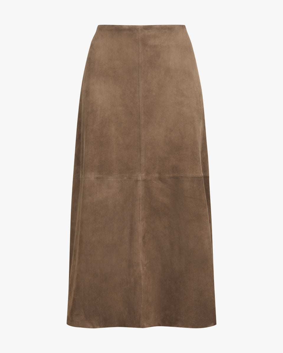 Arma Melita Suede Midi Skirt