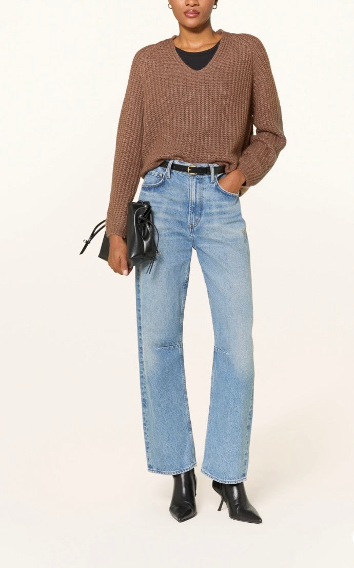 Hemisphere V-neck Sweater