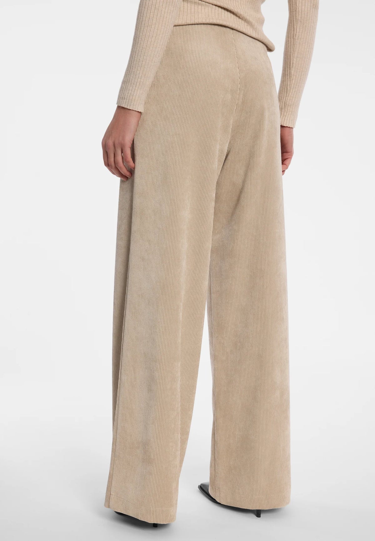 Ana Alcazar Wide-Leg Corduroy Trousers Enliria