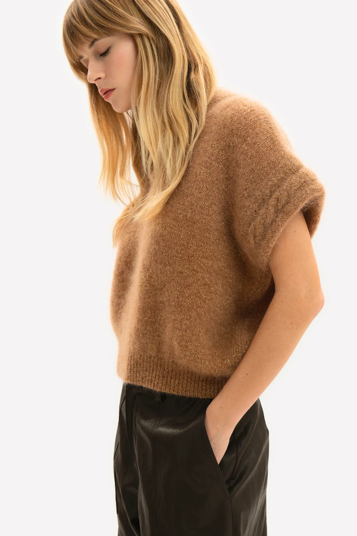 Kristina Ti. Benedetta Mohair Sweater Champoluc