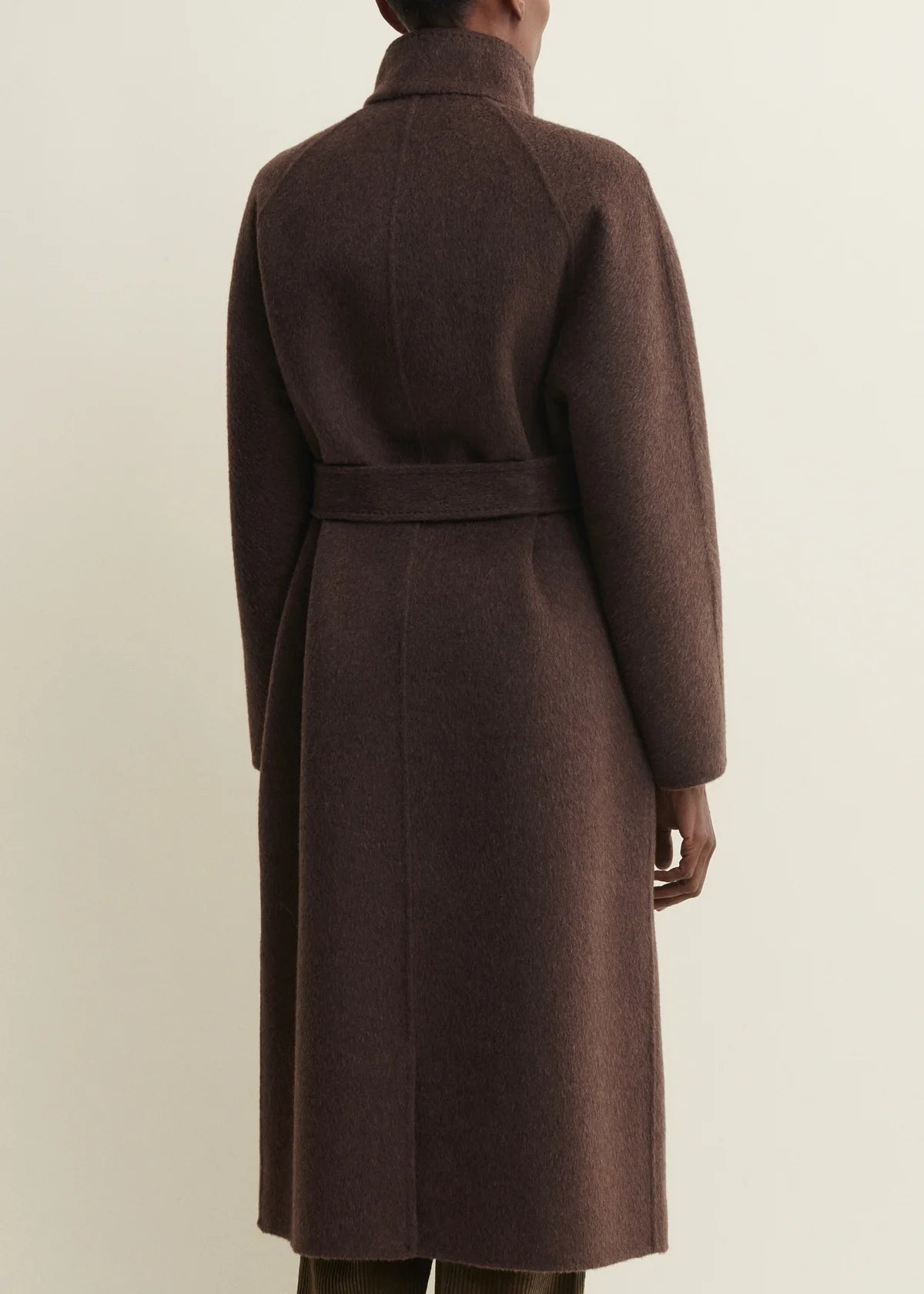 Arma Long Bodhi Hairy Wool Coat