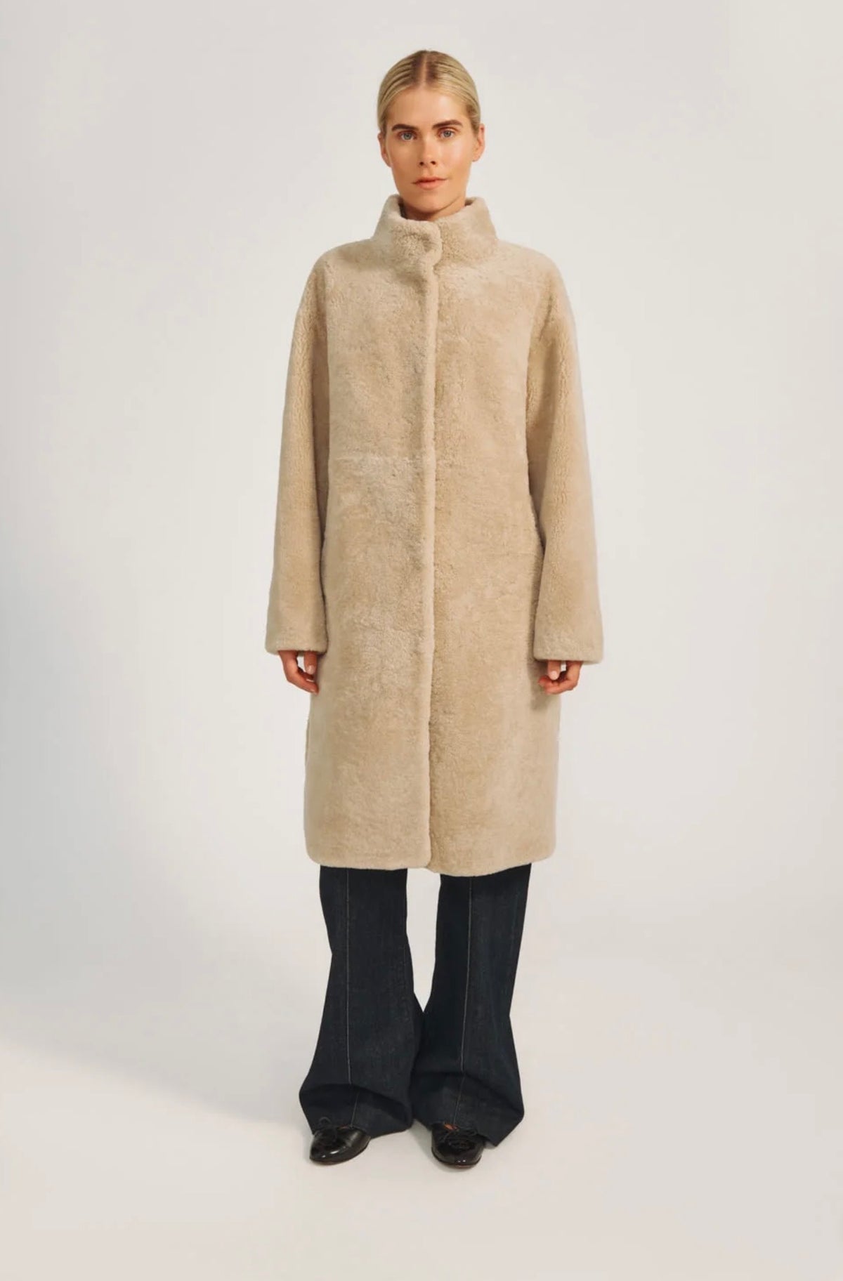O’tay Jaclyn Shearling Coat