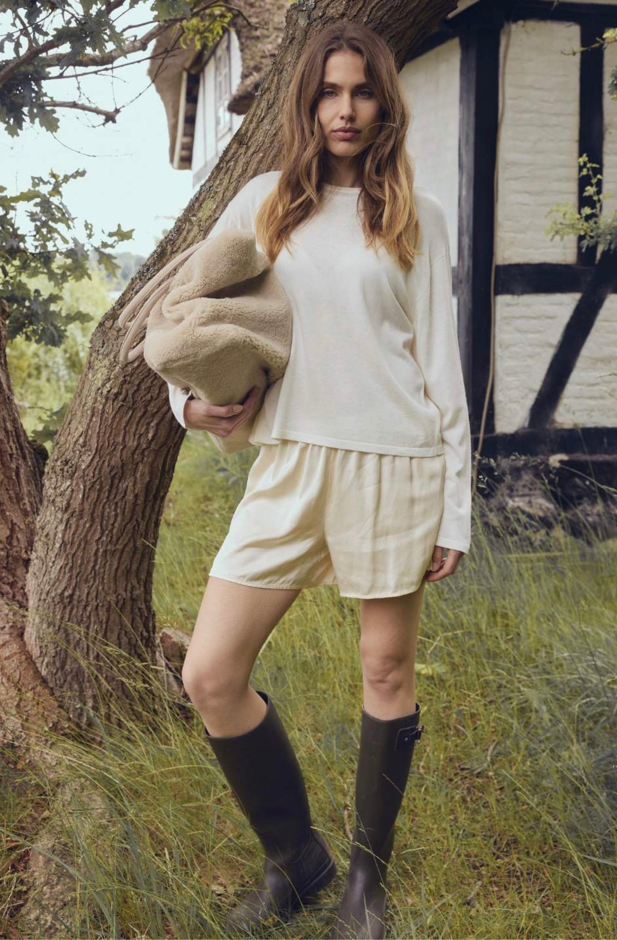 O’tay Shearling Shopper