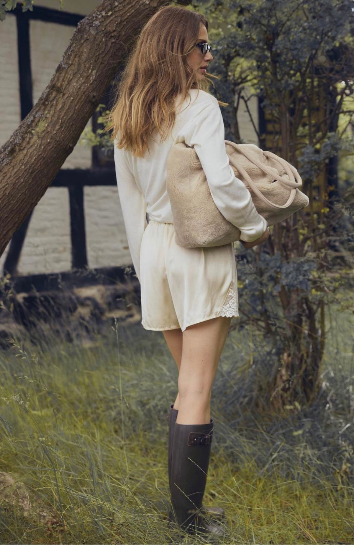 O’tay Shearling Shopper