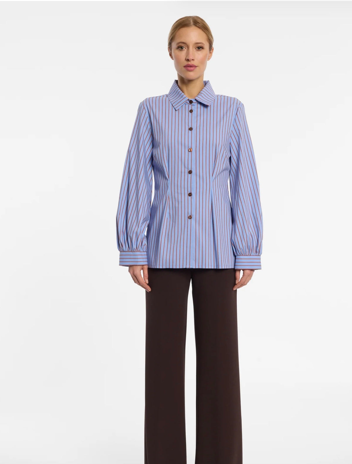 Ana Alcazar Enlirere Bishop Sleeve Blouse