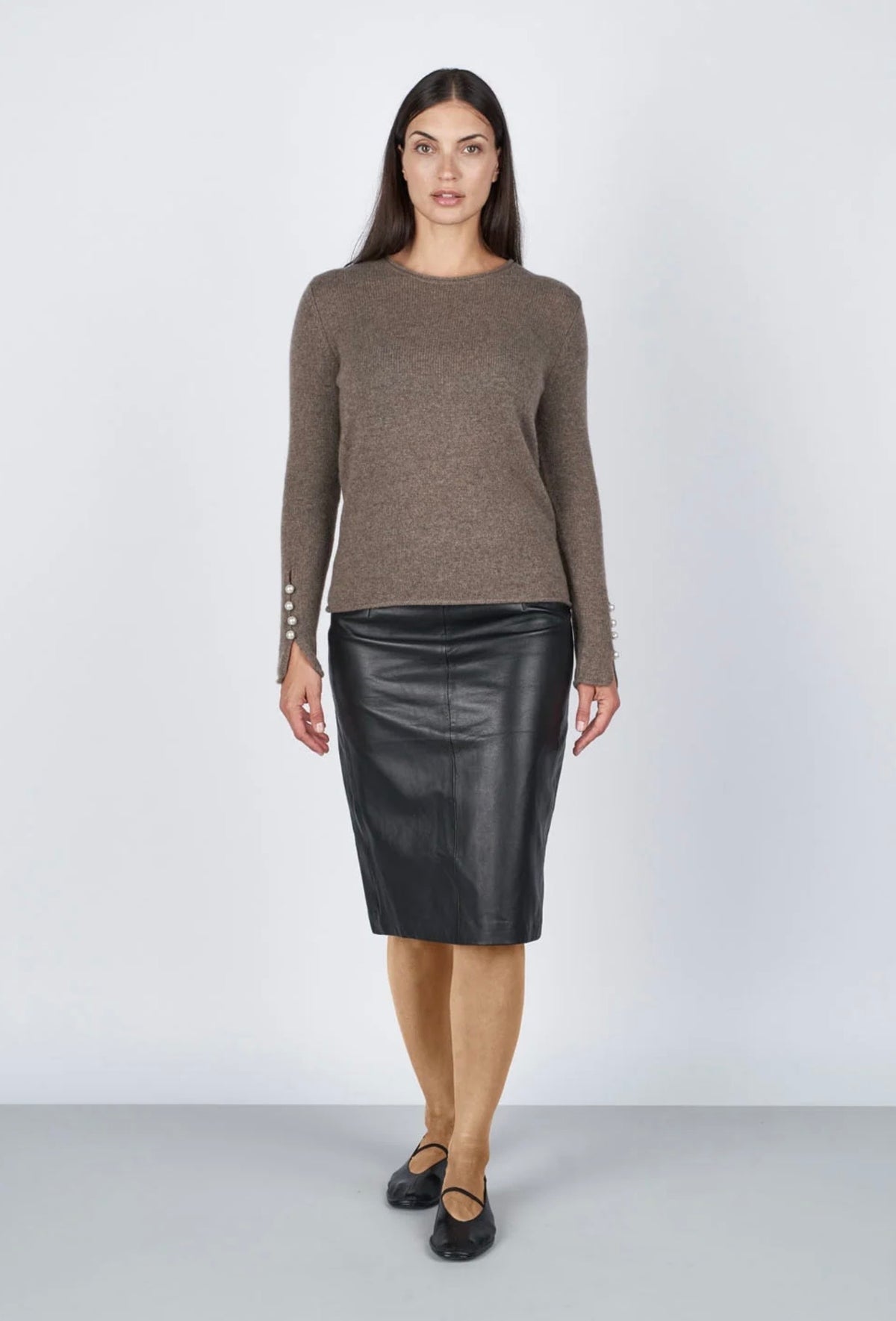 O'tay Abbelone Sweater in Brownstone
