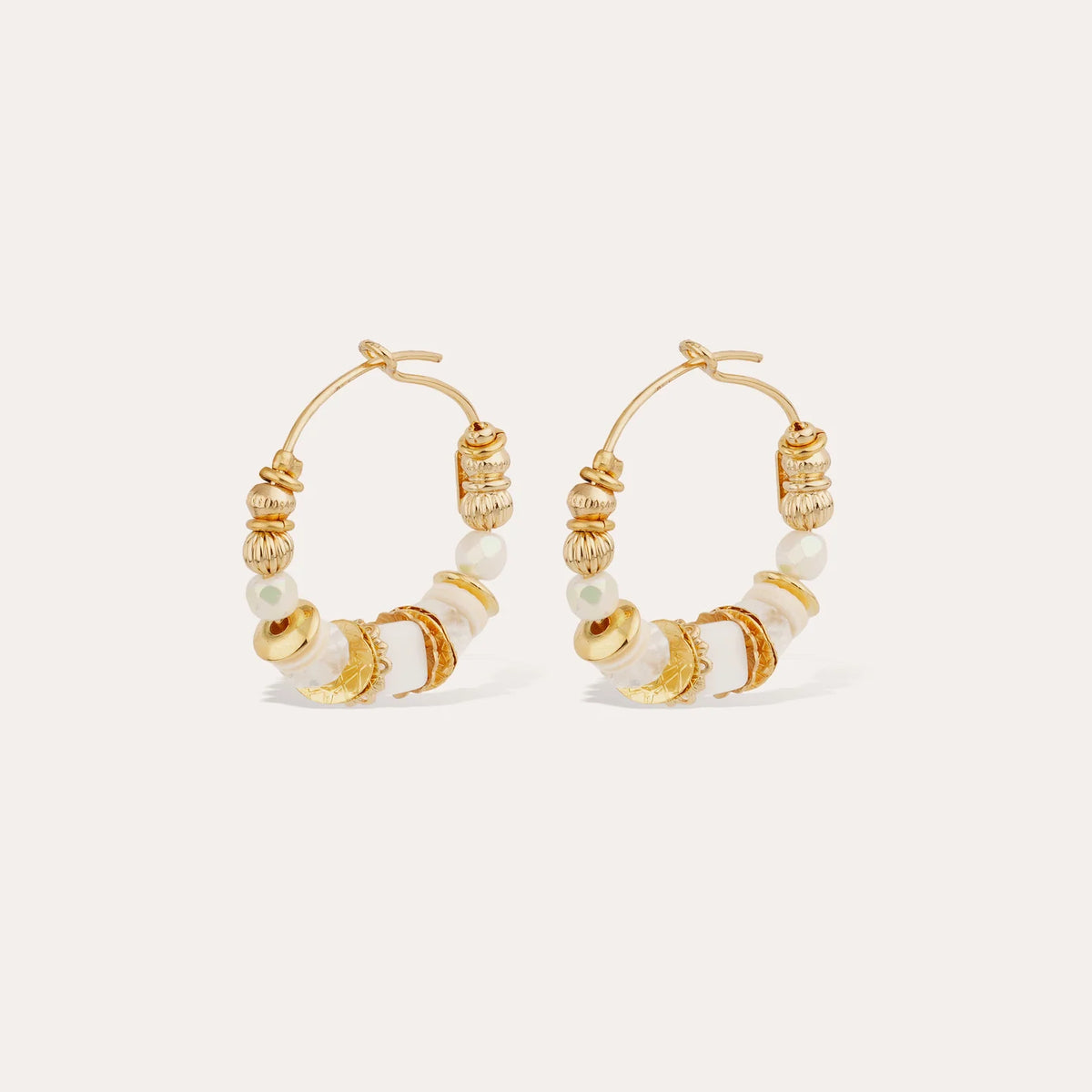 Gas Bijoux Aloha Mini Hoop Earrings