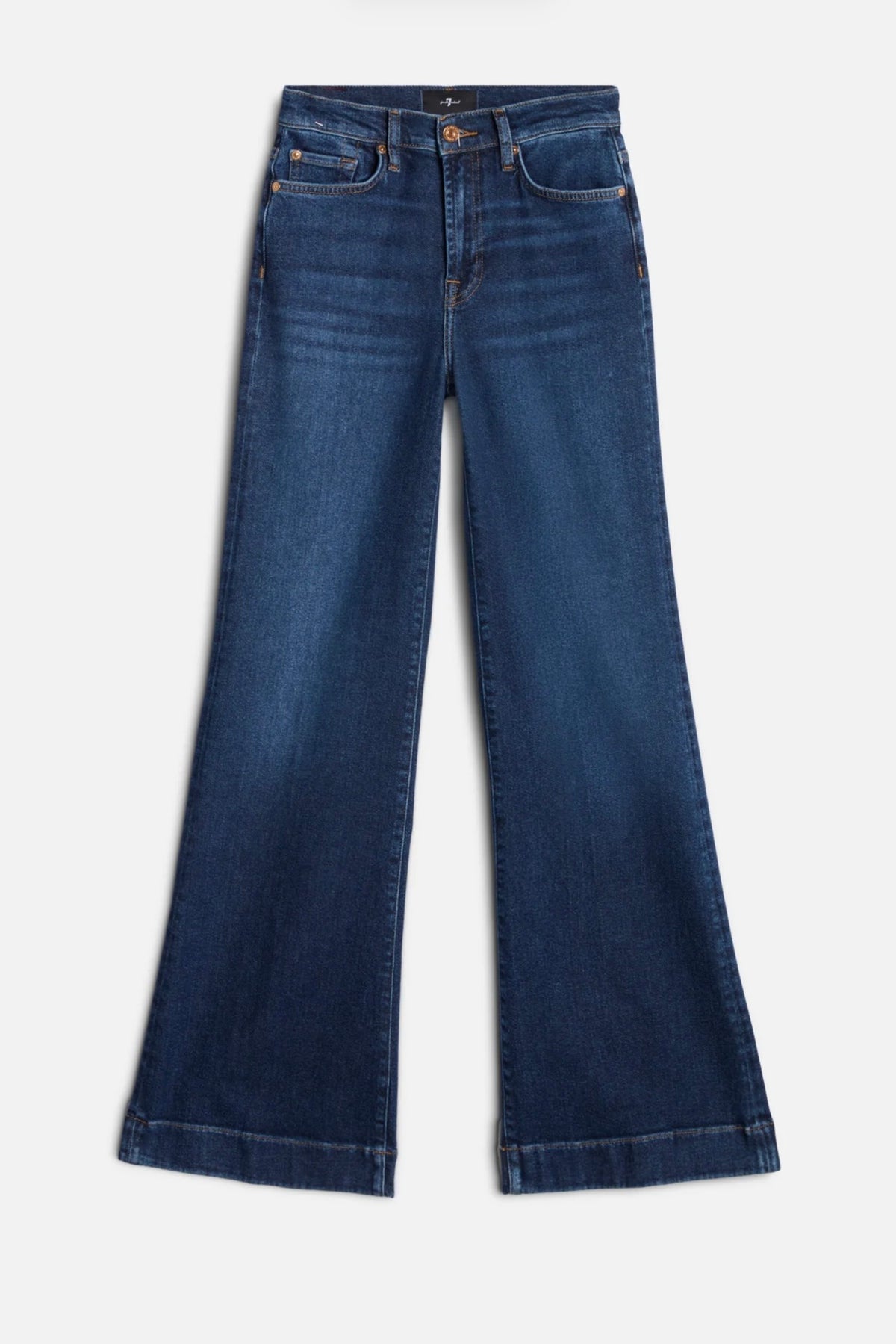 7 For All Mankind Dark Wash Flared Jeans